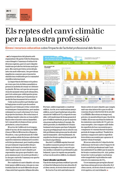 canvi climatic