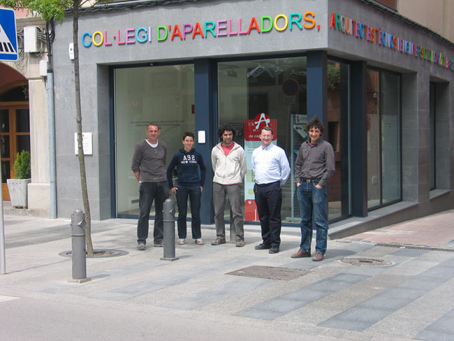 Equip responsable de la delegació d'Osona