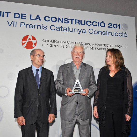 La nit de la construcció 2010, premi a la trajectoria professional
