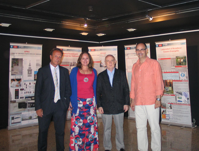 Clausura de l'Exposició dels Projectes de cooperació de l'EPSEB