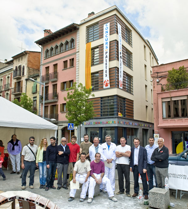 Concurs de paletes al Mercat del Ram de Vic