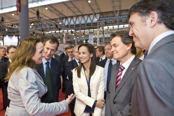 Inauguració de Construmat 