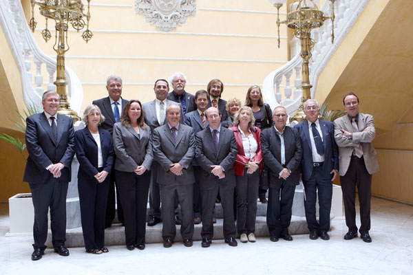 Foto grup de l'acte de Relacions intercol·legials